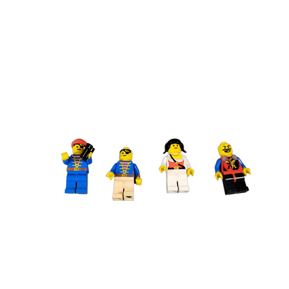 LEGO Bundle 10x Piraten Figuren mit Fernrohr