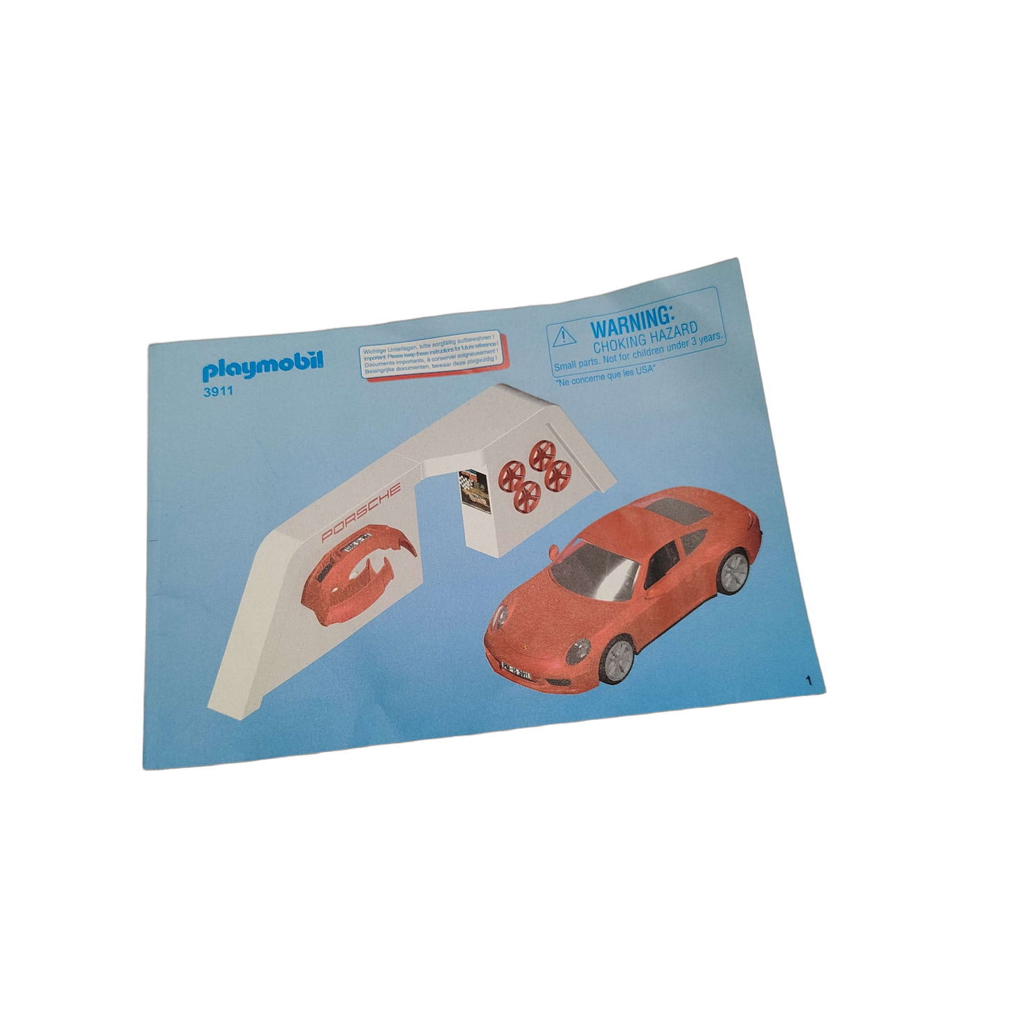 Playmobil Porsche 911 Carrera S 3911 Auto, ab 3 Jahre