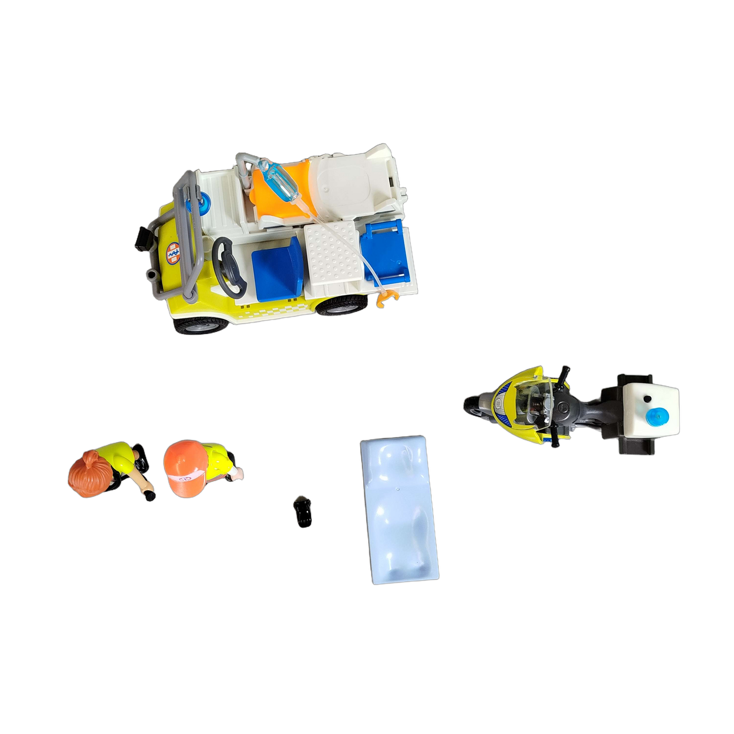 Playmobil Bundle City Life 71205 71204 Set von 2 Rettungsfahrzeuge