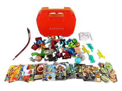 Spin Master Bundle Bakugan Actionfiguren, Karten, Tragetasche