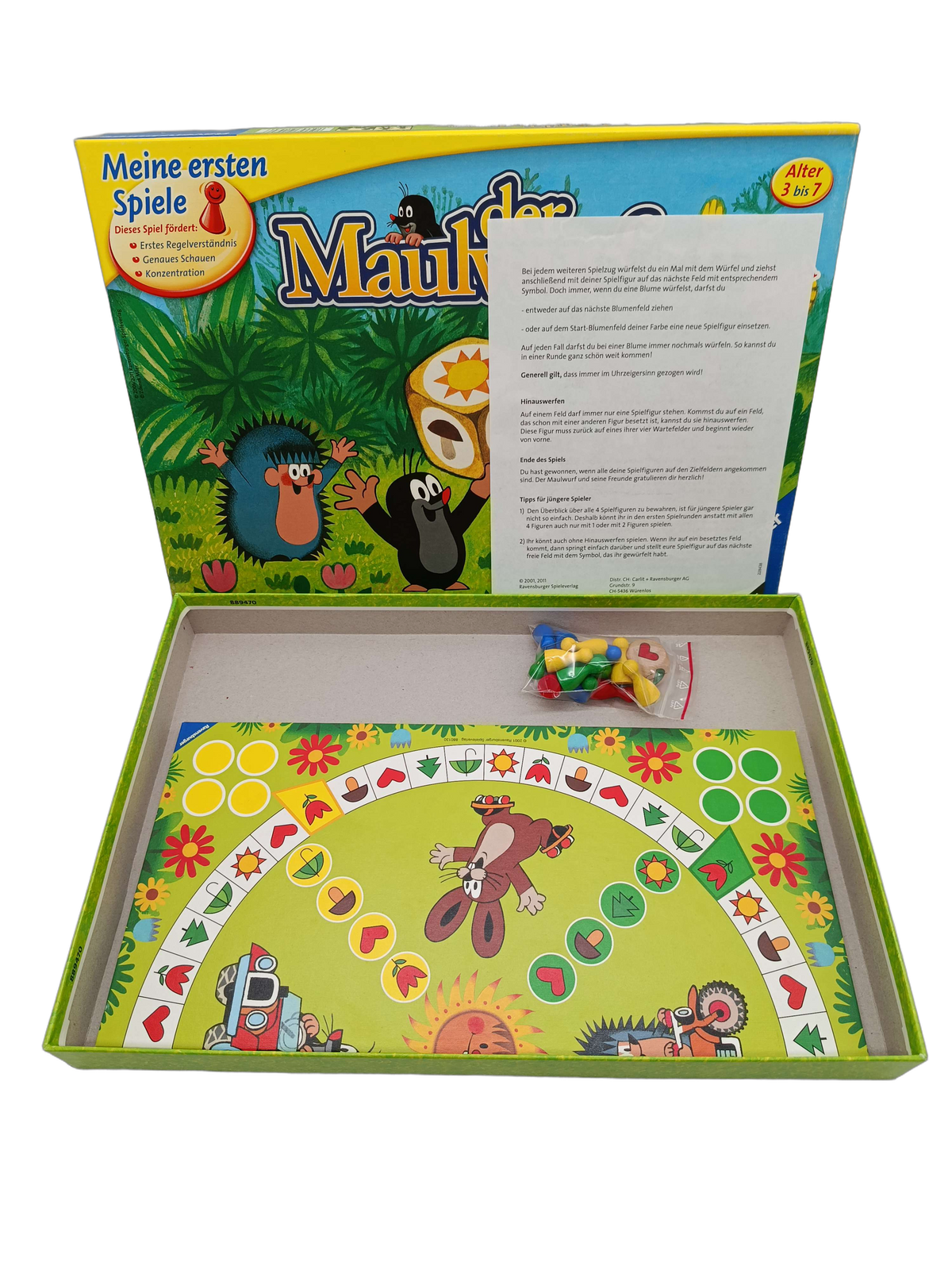 Ravensburger Der Maulwurf Lieblingsspiel 21 011 9 Kinderspiel