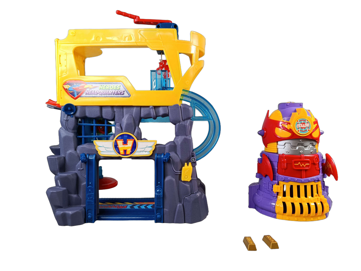 Super Zings Bundle Heroes Headquarters Set Gebäude & Figuren