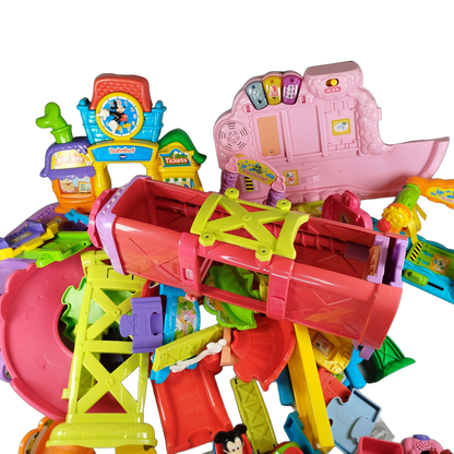 VTech Bundle Tut Tut Baby Flitzer Mickys Bahnhof & Fahrzeug