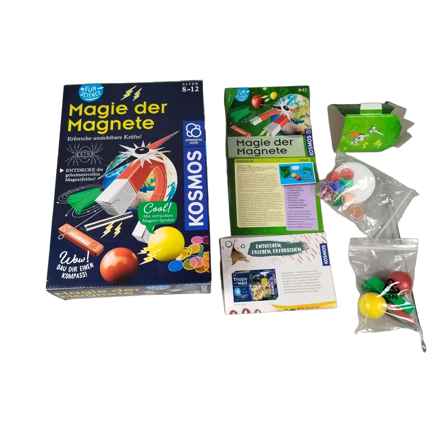 KOSMOS Magie der Magnete 657648 Experimentierset Neu