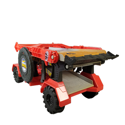 Mattel Hot Wheels Monstertruck-Transporter mit Launcher