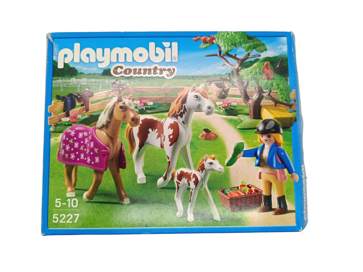 Playmobil Pferdekoppel 5227 Spielset Reiten & Bauernhof