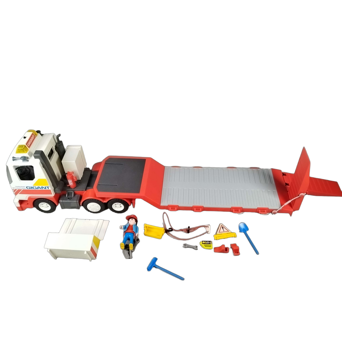 Playmobil 3935 Tieflader LKW Anhänger