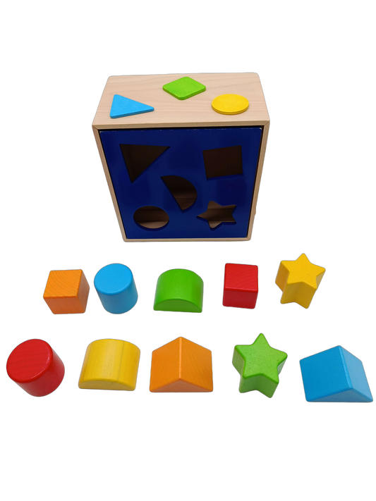 Goki Formen-Sortierbox Holz Steckspiel