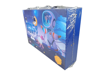 Space Party Mal- und Zeichenkoffer Bastelset, Neu