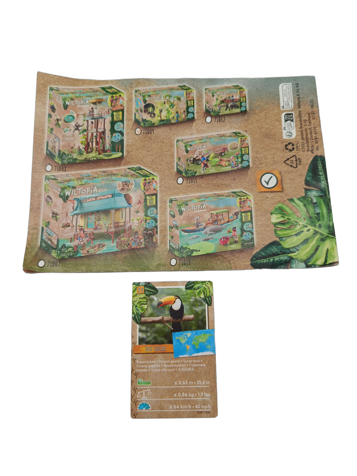 Playmobil Wiltopia 71009 Nachtlicht Regenwald