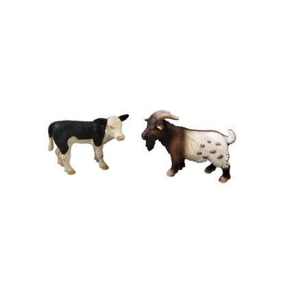 Schleich Tiere Bundle Bauernhof & Bayala 4 Teile Pferd & Fee Figuren