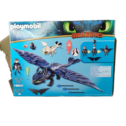 Playmobil Dragons Ohnezahn & Hicks 70037 Figuren-Set mit Zubehör