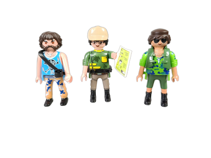 Playmobil Propellerboot & Dinokäfig Set