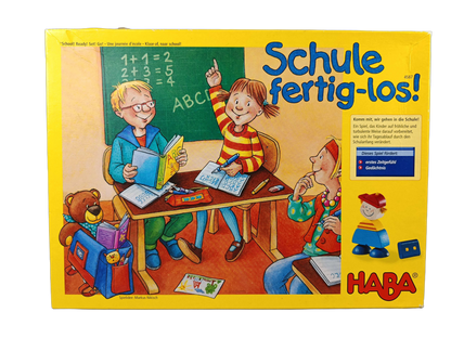 HABA Schule – fertig – los! 4587 Lernspiel & Kinderspiel