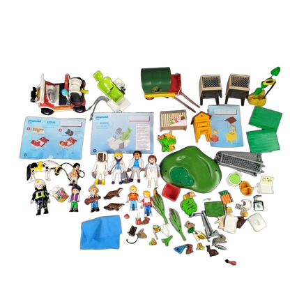 Playmobil Bundle Feuerwehr 6818 6662 5398 6948 Set von 7 Figuren