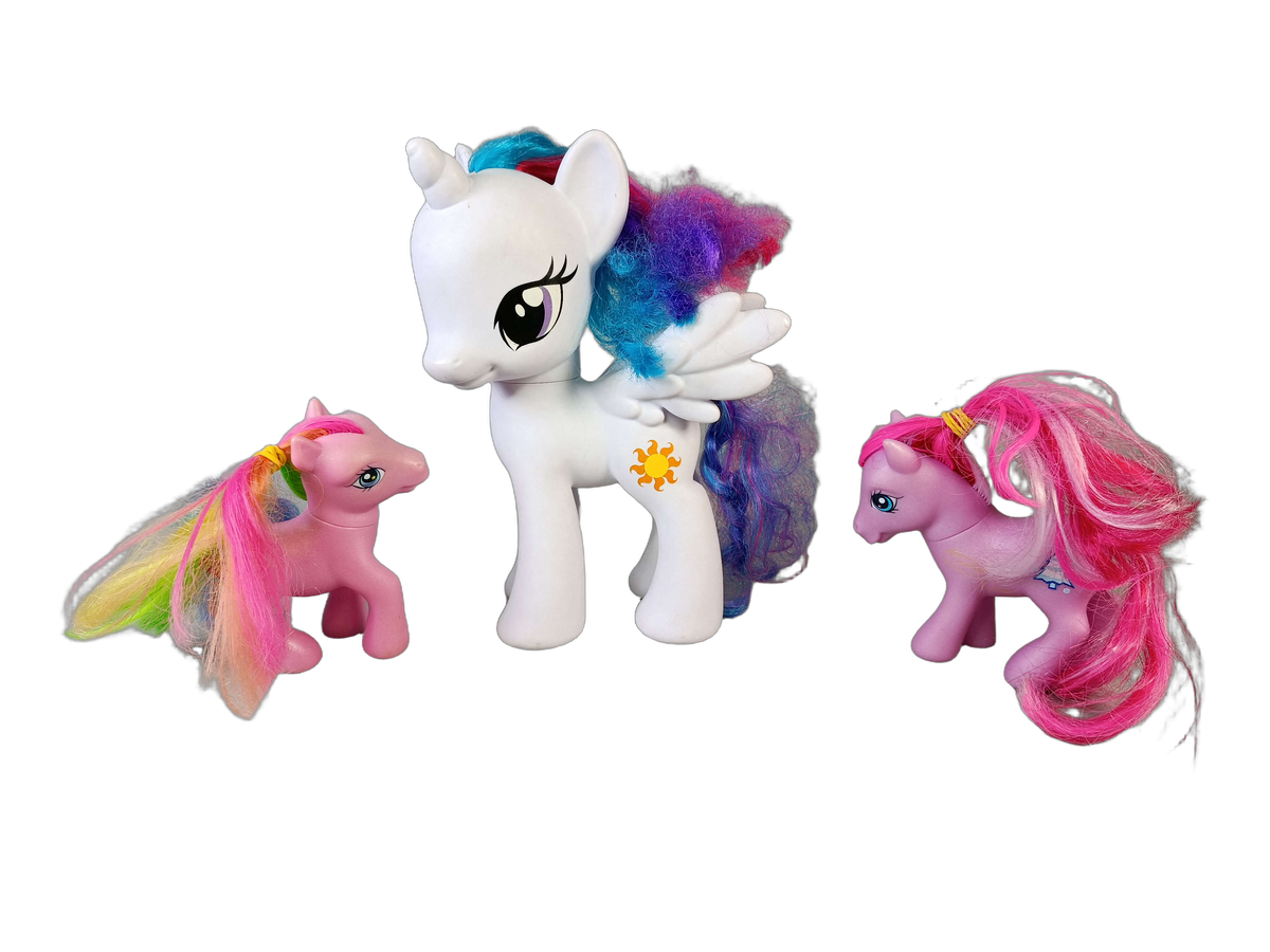 Hasbro Bundle My Little Pony Set von 3 Ponyfiguren Princess Celestia