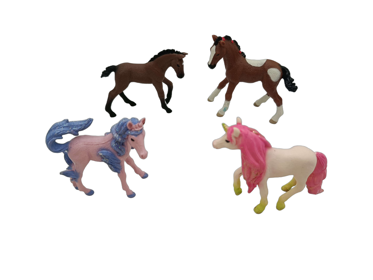 Schleich Tiere Bundle Bayala 72119 72120 9 Teile Pferde & Einhörner