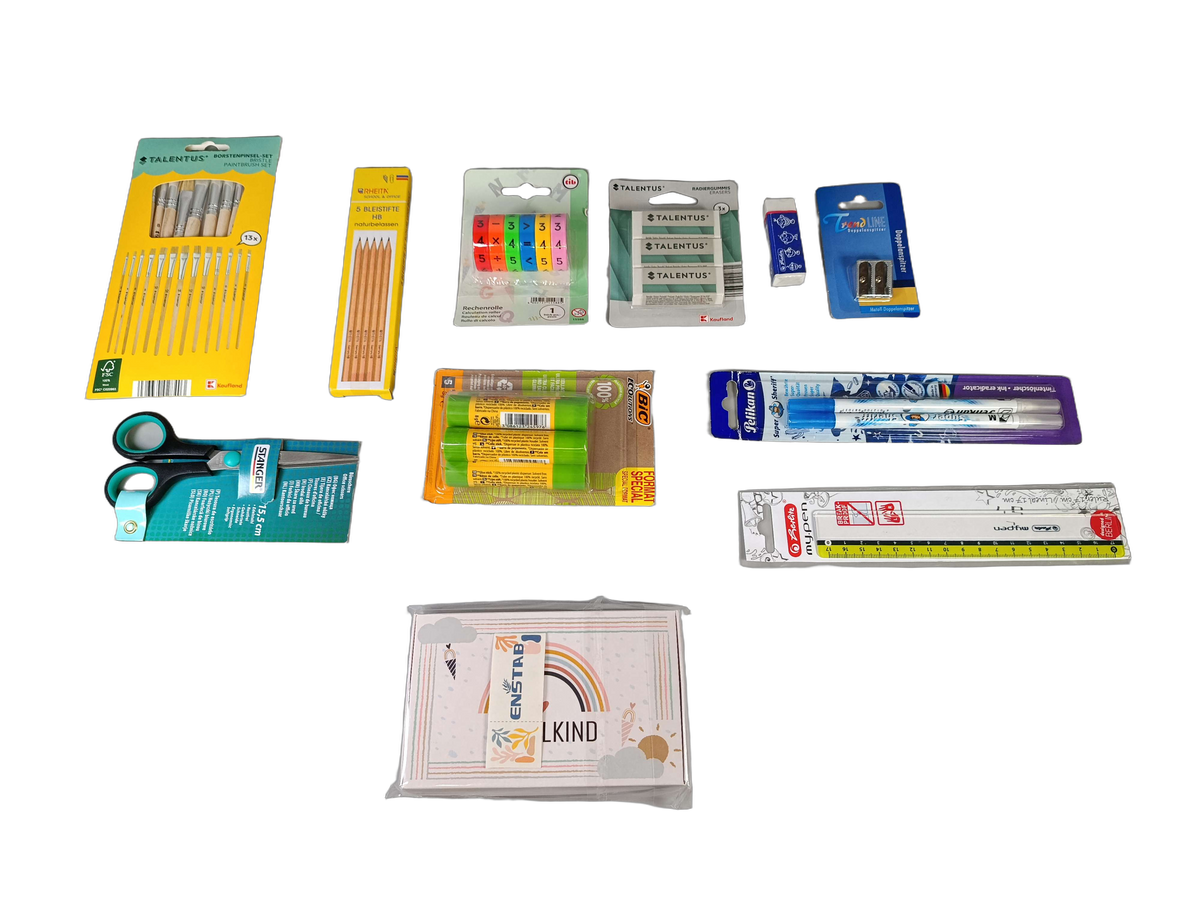Nintendo Bundle Super Mario großes Set Stifte & Schere, Neuwertig