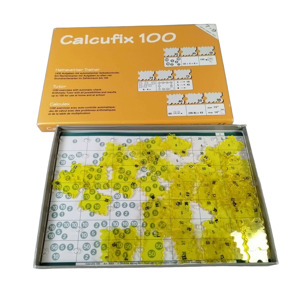 Heinevetter Calcufix 100 8003 Rechenspiel Mathematik, mit Zubehör