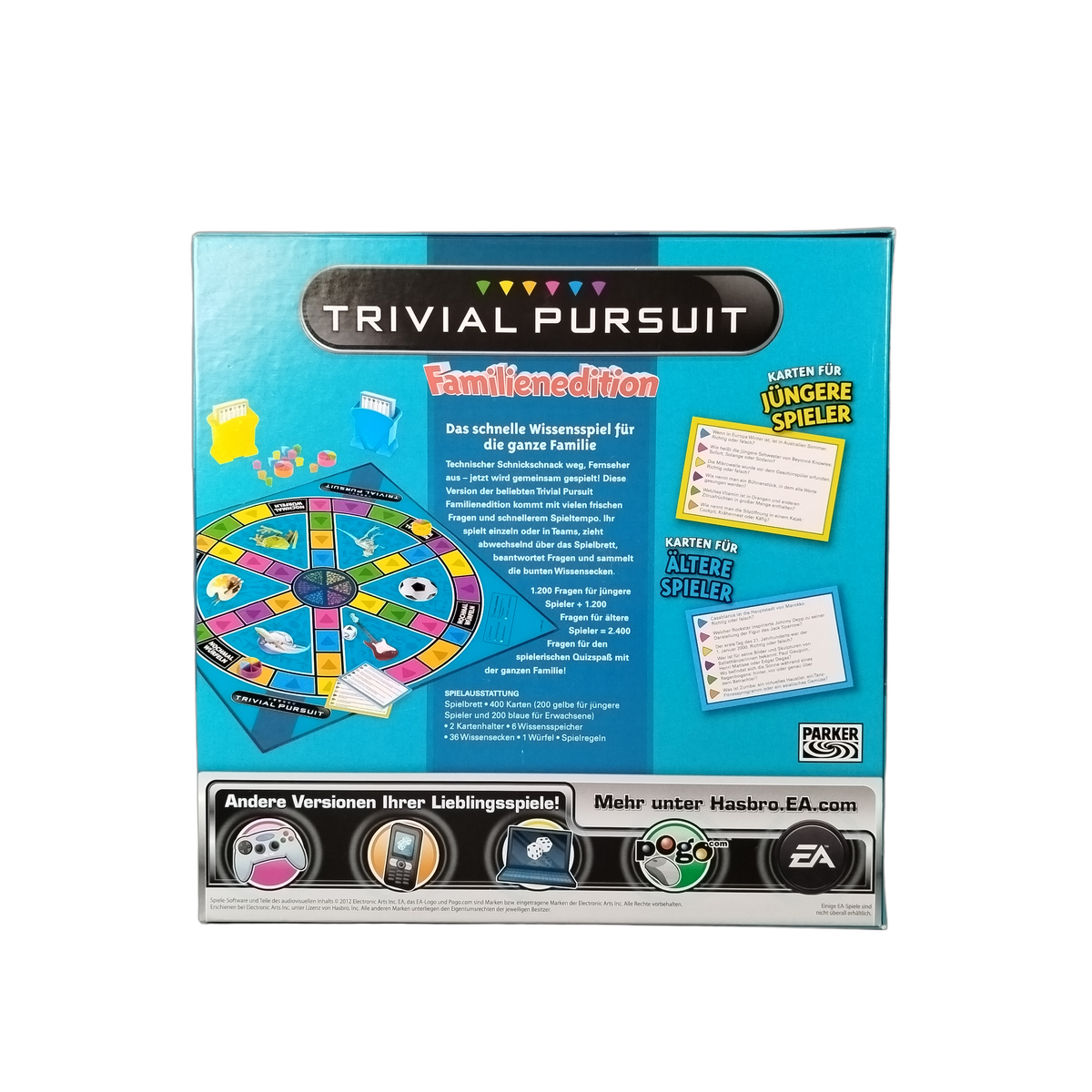 Hasbro Trivial Pursuit Familienedition Quizspiel & Familienspiel
