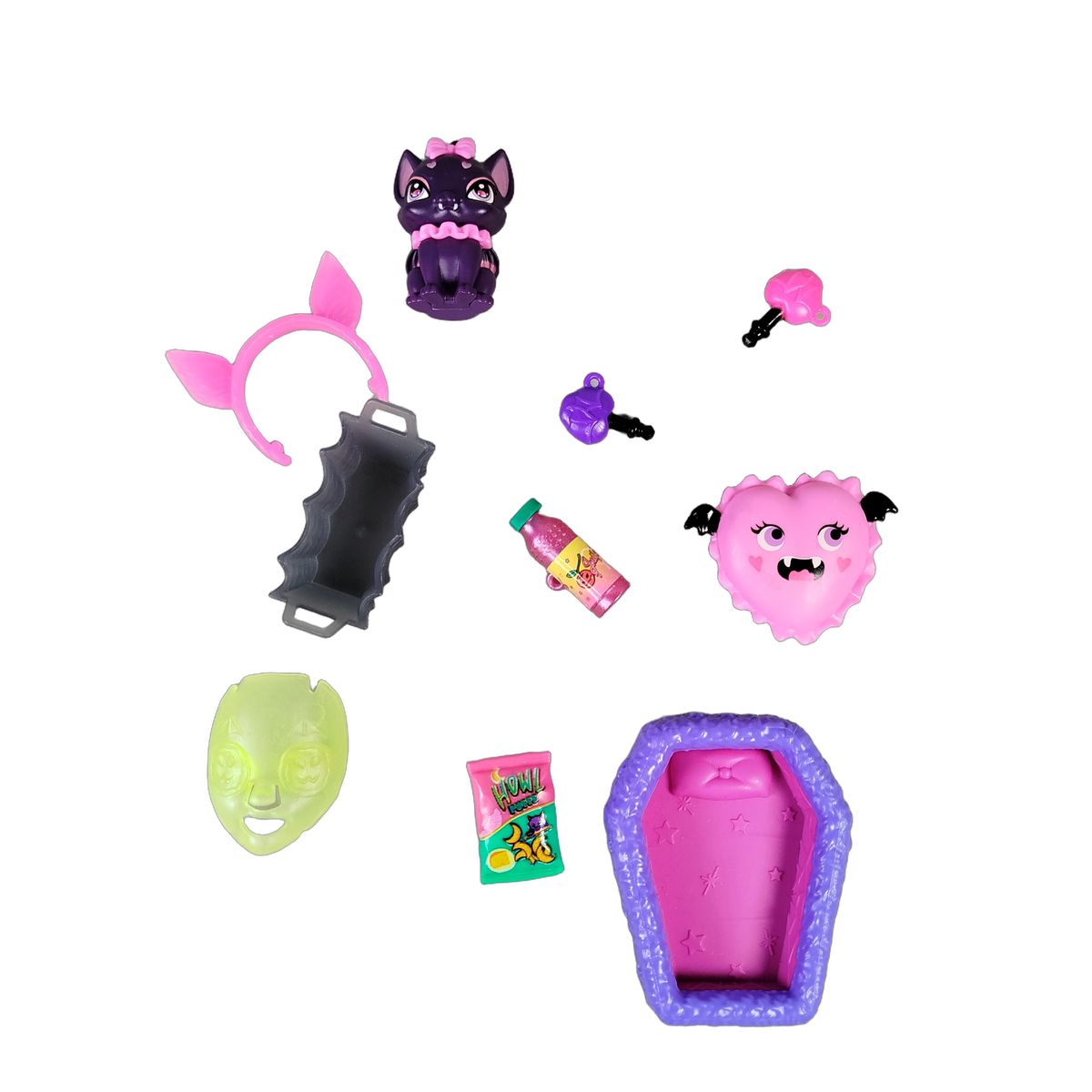 Mattel Monster High Draculaura Schlafparty Modepuppe mit Zubehör