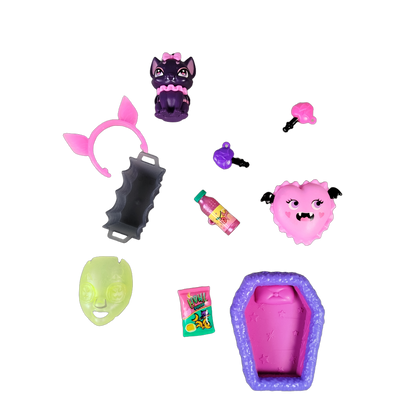 Mattel Monster High Draculaura Schlafparty Modepuppe mit Zubehör