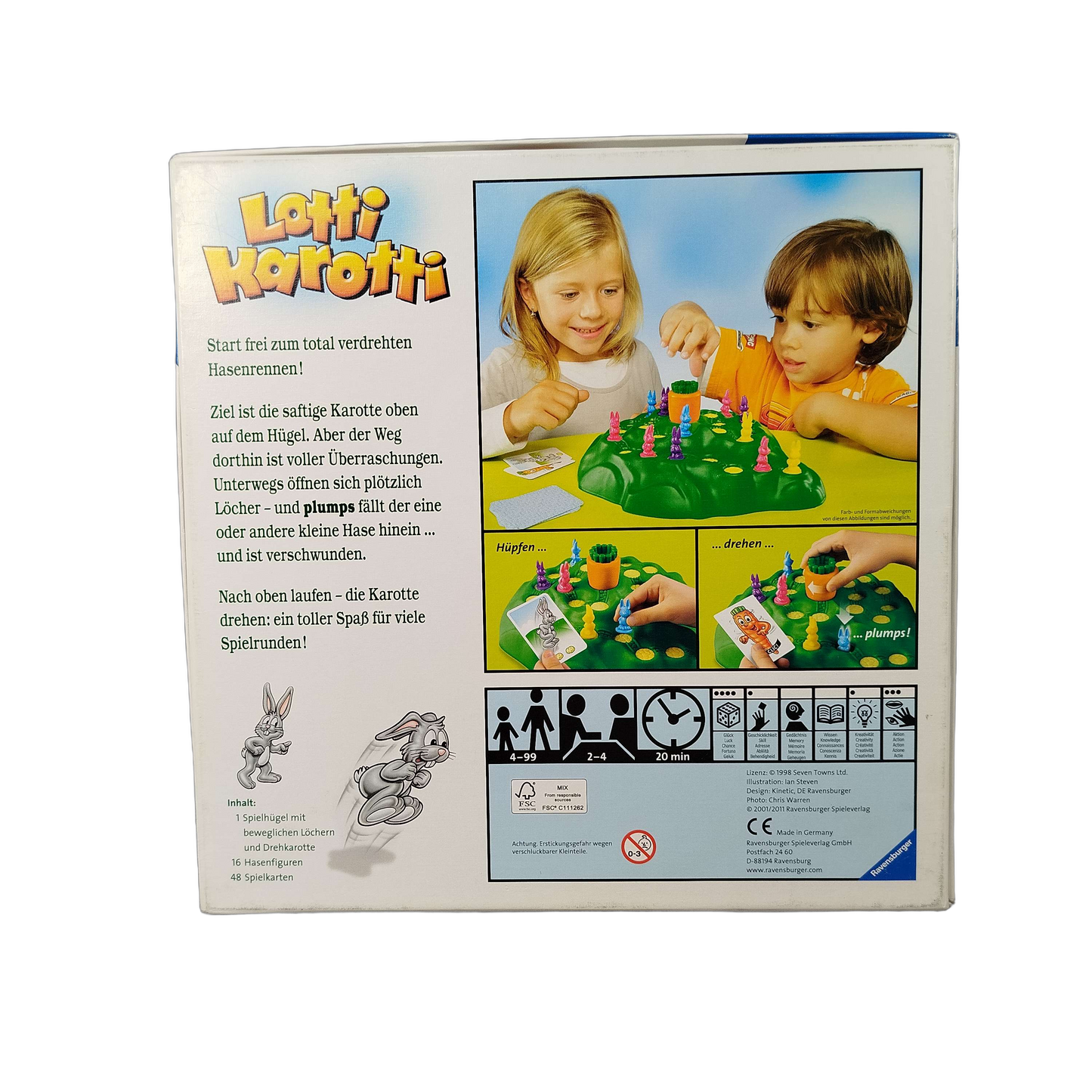 Ravensburger Lotti Karotti Brettspiel