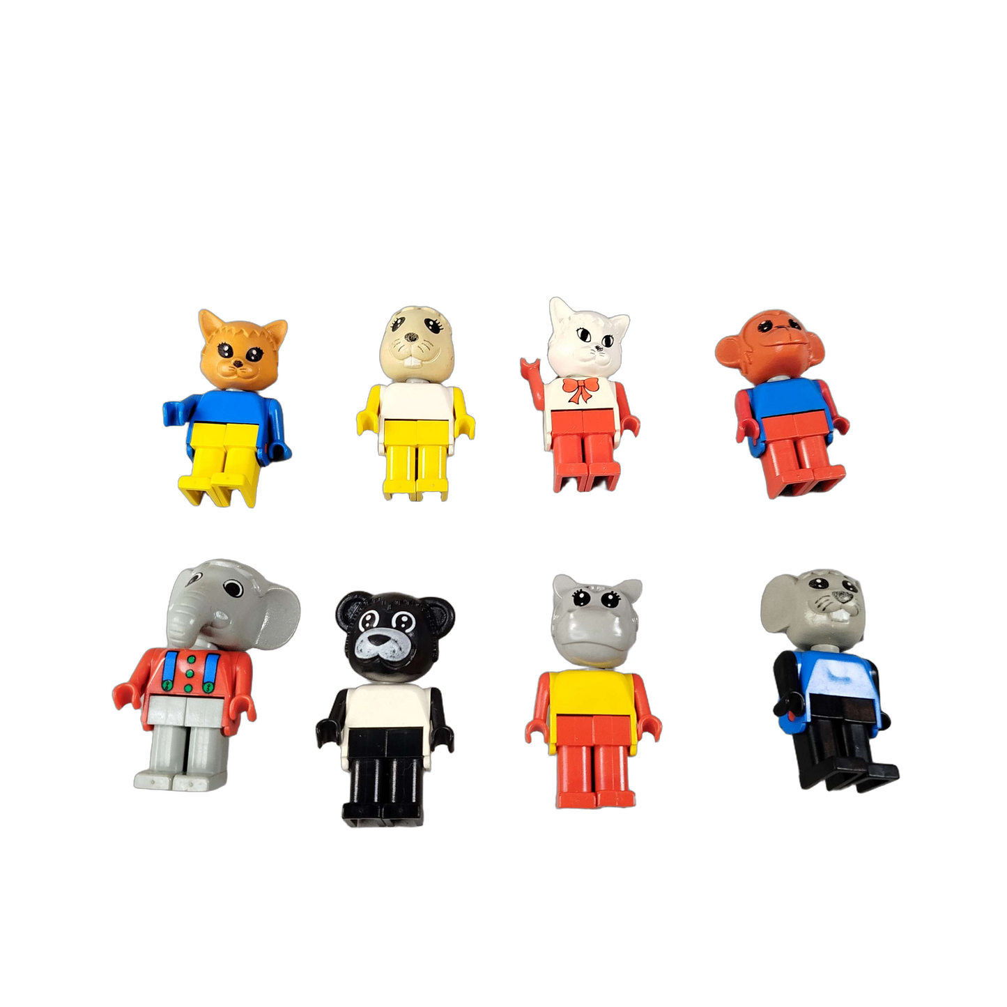 LEGO Bundle Fabuland Set von 8 Tierfiguren