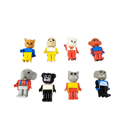 LEGO Bundle Fabuland Set von 8 Tierfiguren