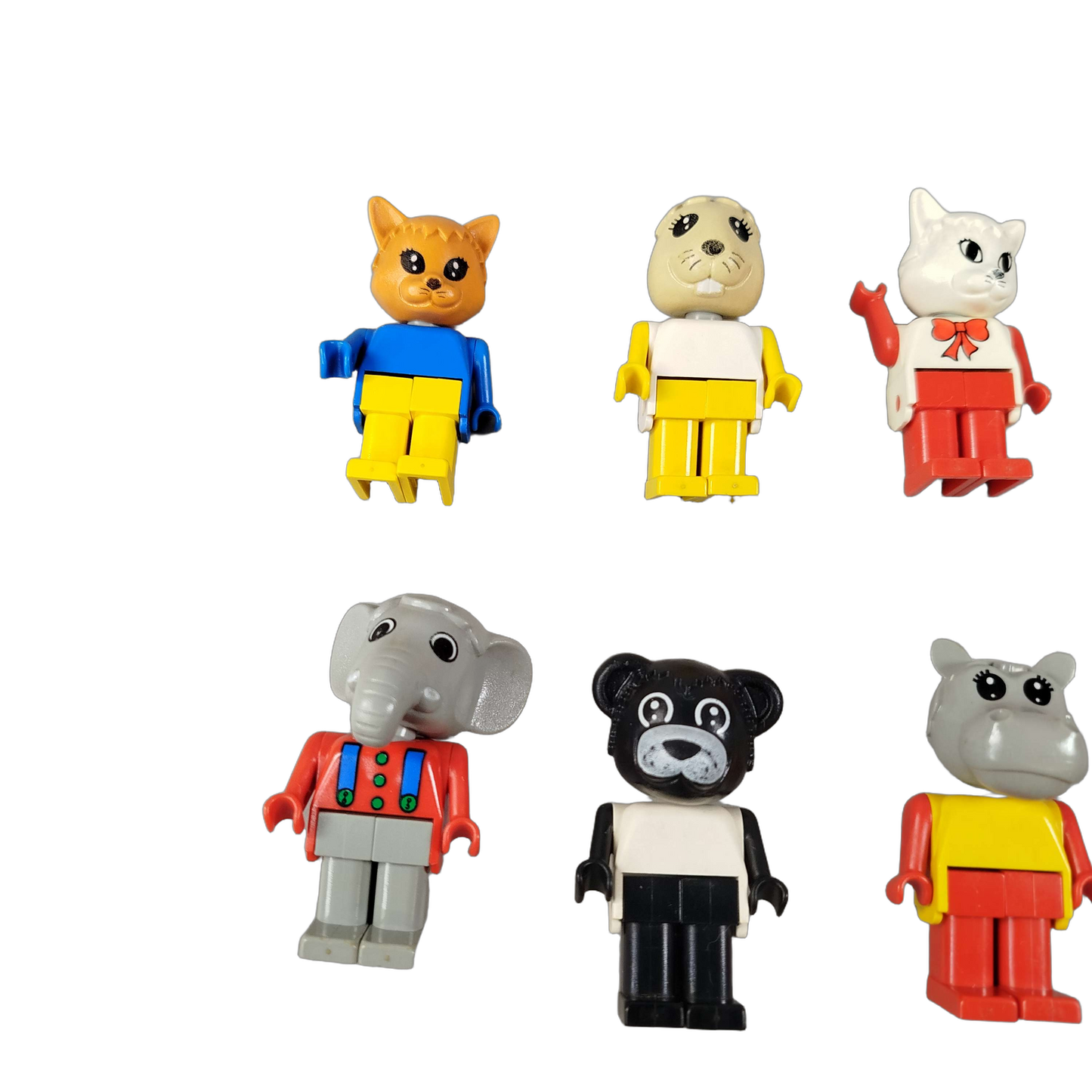 LEGO Bundle Fabuland Set von 8 Tierfiguren