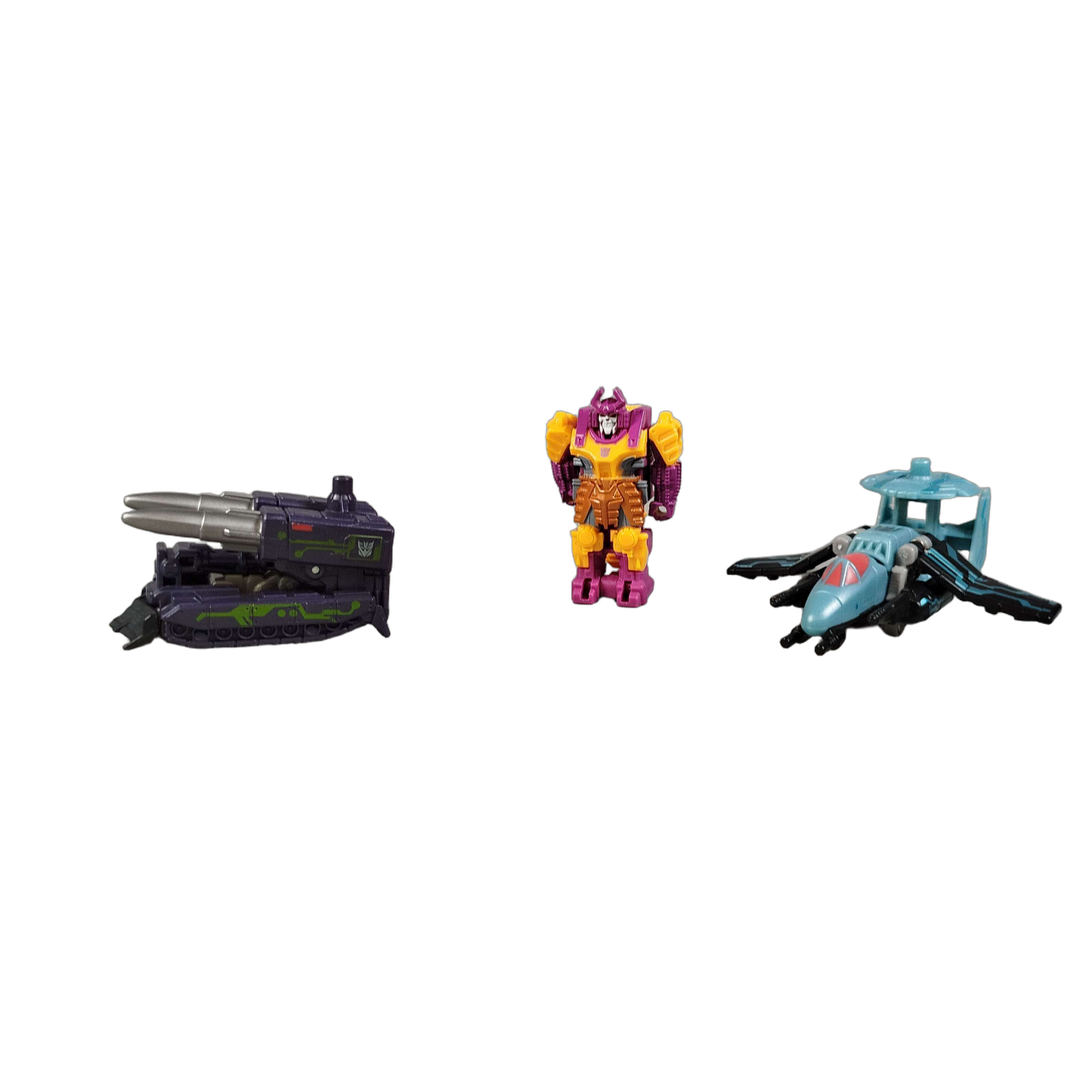 Hasbro Bundle Transformers Decepticon Set Tank & Raumschiff