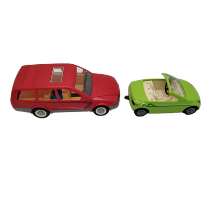 Playmobil Bundle Set von 3 Autos Limo Cabrio & Figuren