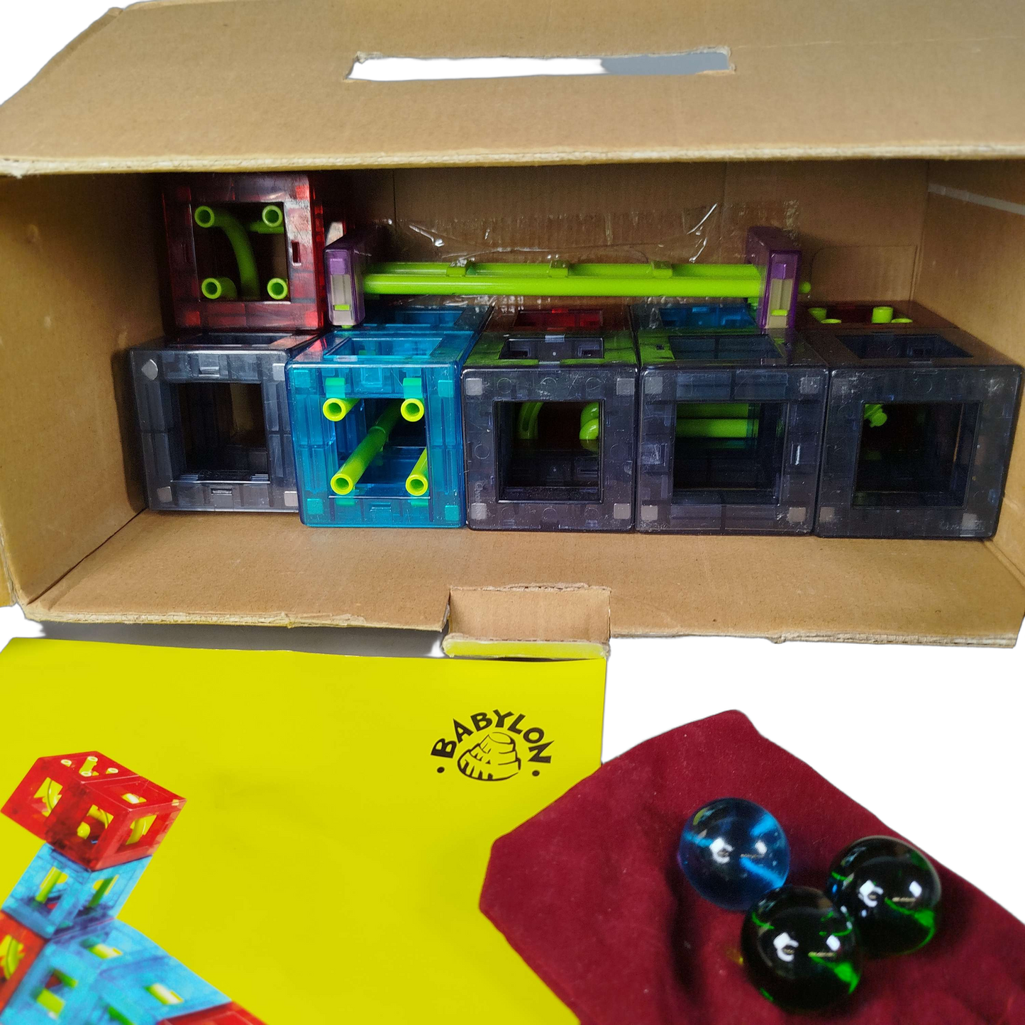 babylol Qvolution 3D Kugelbahn Basic Set 22
