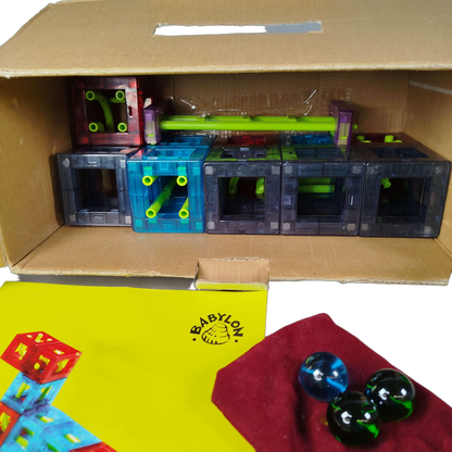 babylol Qvolution 3D Kugelbahn Basic Set 22