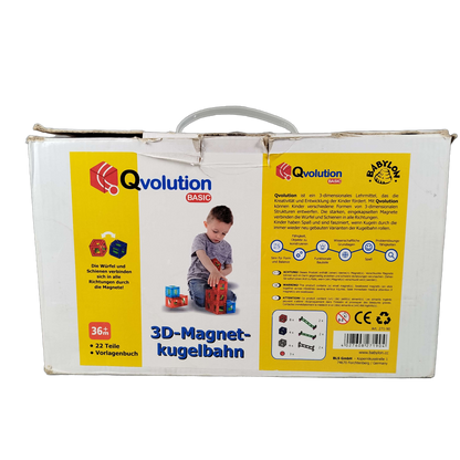 babylol Qvolution 3D Kugelbahn Basic Set 22