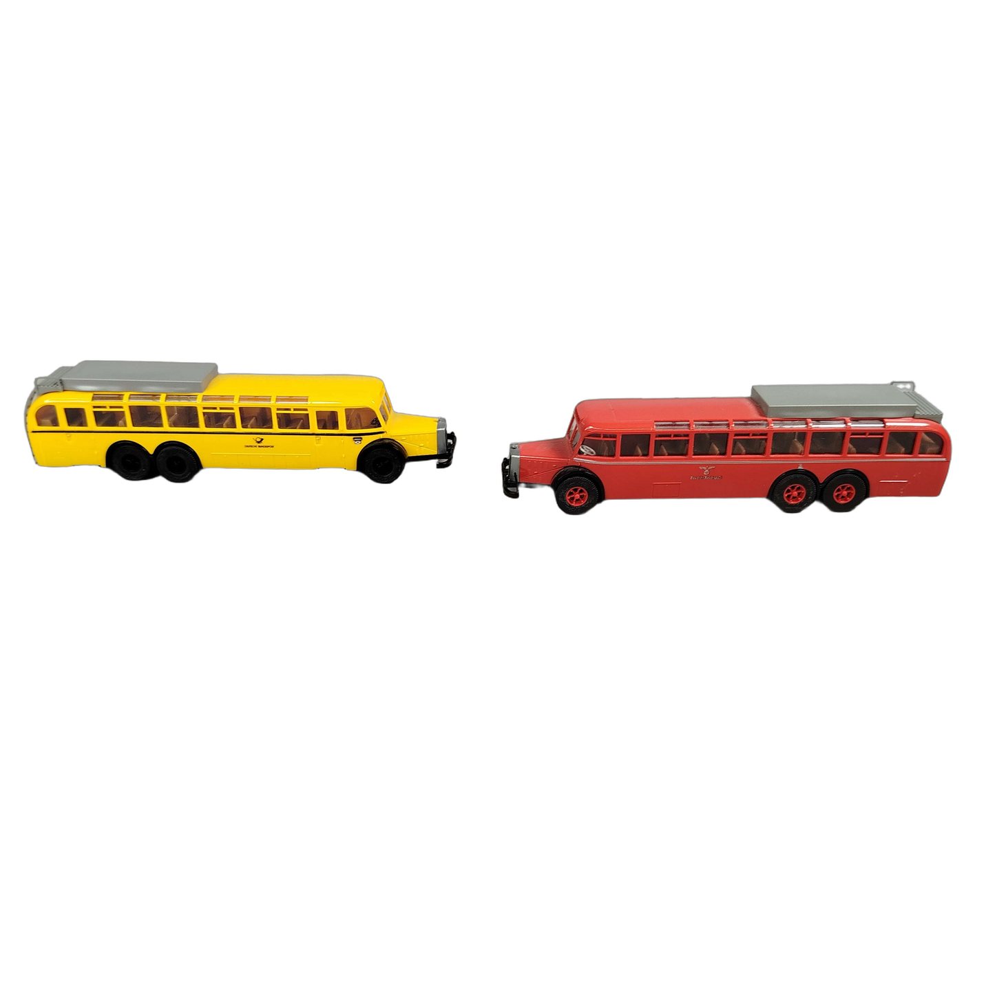 Brekina Bundle Post & Bahn Set von 2 Modellbusse, ab 3 4 5 Jahre