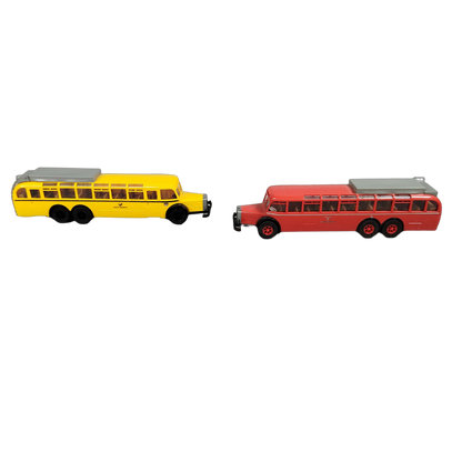 Brekina Bundle Post & Bahn Set von 2 Modellbusse, ab 3 4 5 Jahre