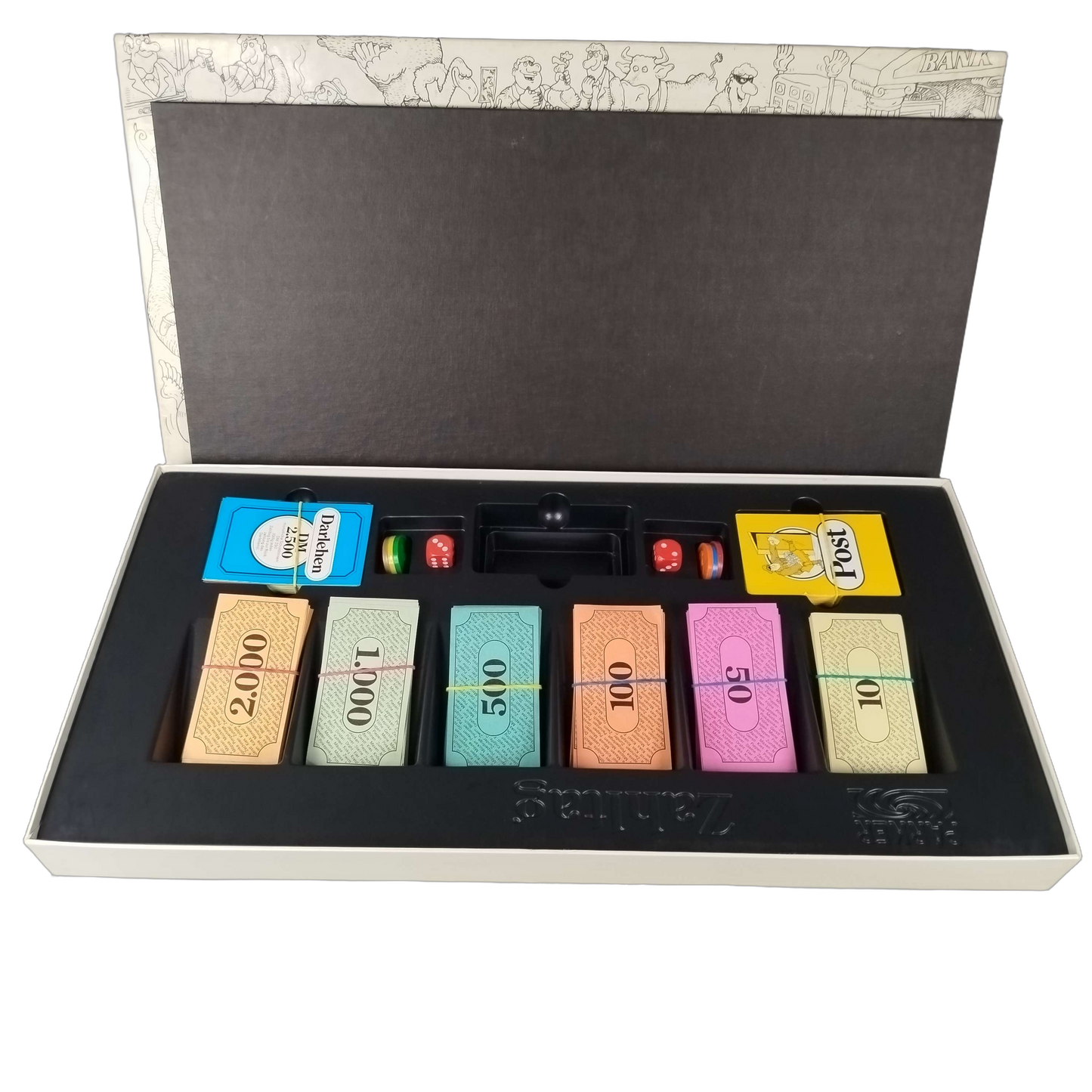 Parker Zahltag Brettspiel Familienspiel Geldspiel