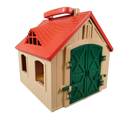 Schleich Tragbarer Stall Bauernhof Spielset