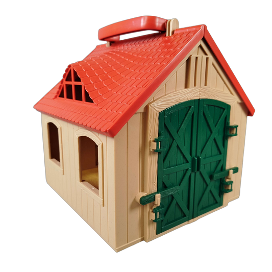 Schleich Tragbarer Stall Bauernhof Spielset