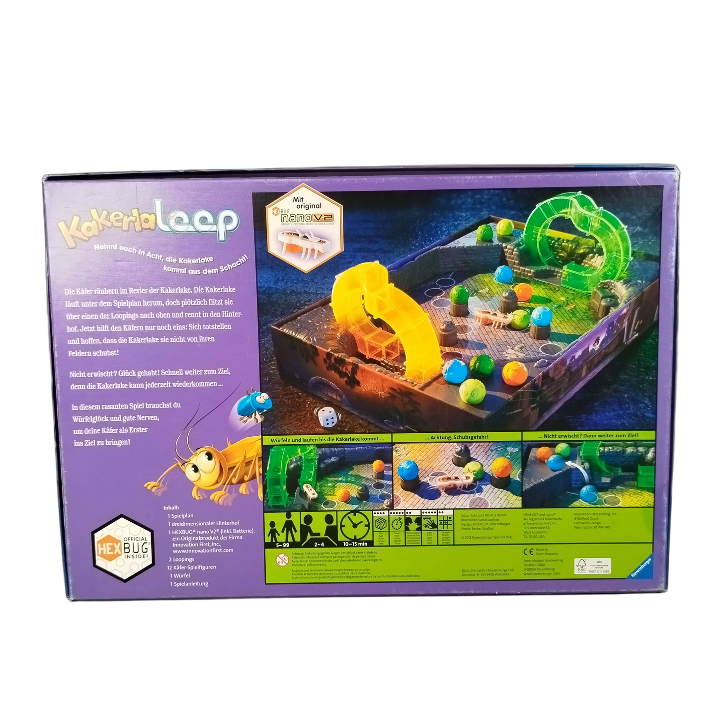 Ravensburger Kakerlaloop Brettspiel 23424