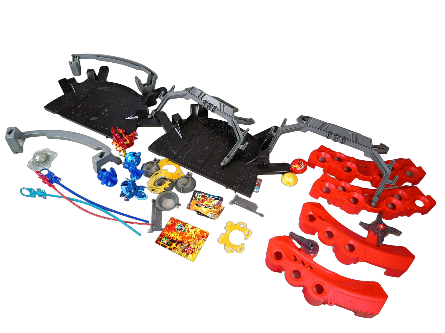 Bakugan Bundle Battle-Arena großes Set Figuren & Karten