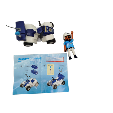 Playmobil Bundle 4342 3655 Set von 2 Jet & Polizei-Quad