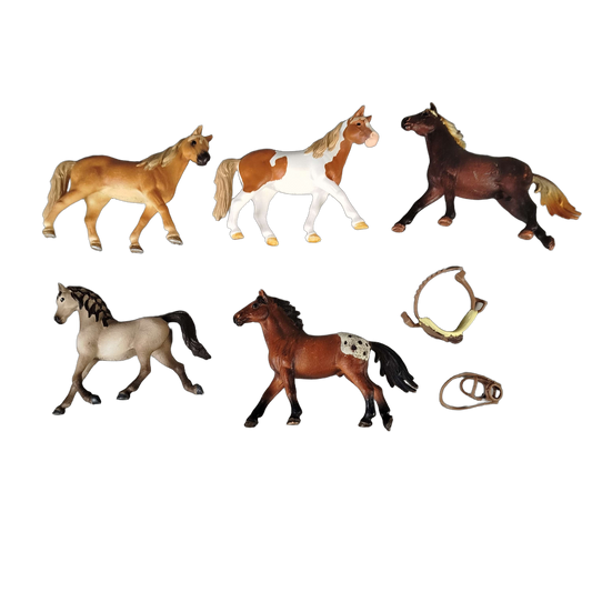 Schleich Bundle Pferde 5 Teile Figuren & Zubehör