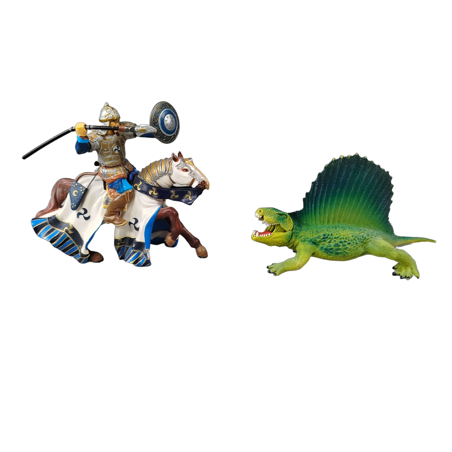 Schleich Bundle 4 Teile Dino & Ritter Figuren
