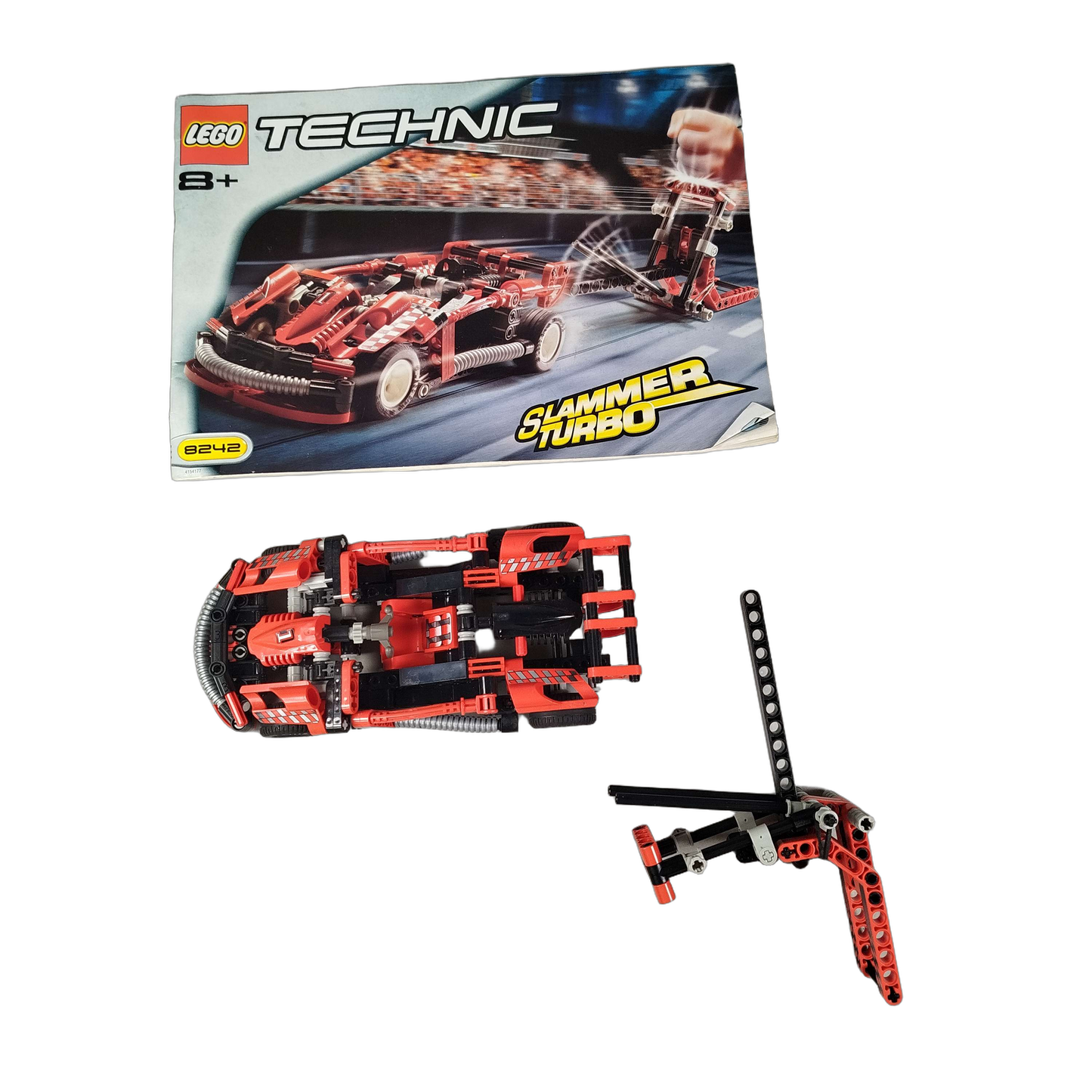 LEGO Technic 8242 Slammer Turbo Rennwagen mit Launcher