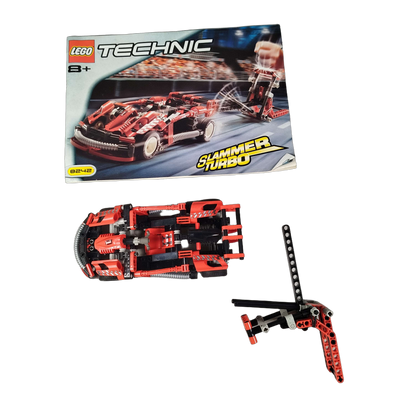 LEGO Technic 8242 Slammer Turbo Rennwagen mit Launcher