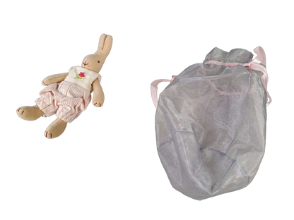 Maileg Stoffhase mit gestreifter Hose Kuscheltier