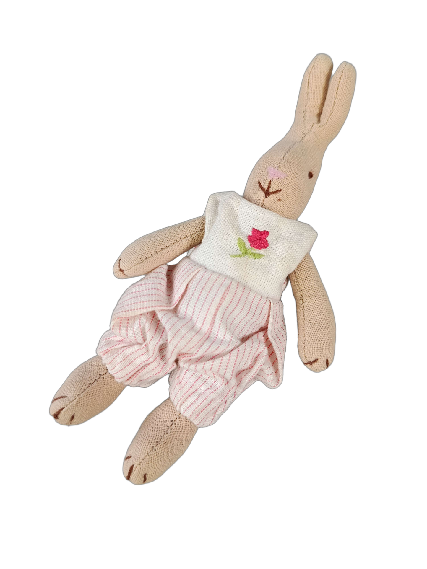 Maileg Stoffhase mit gestreifter Hose Kuscheltier