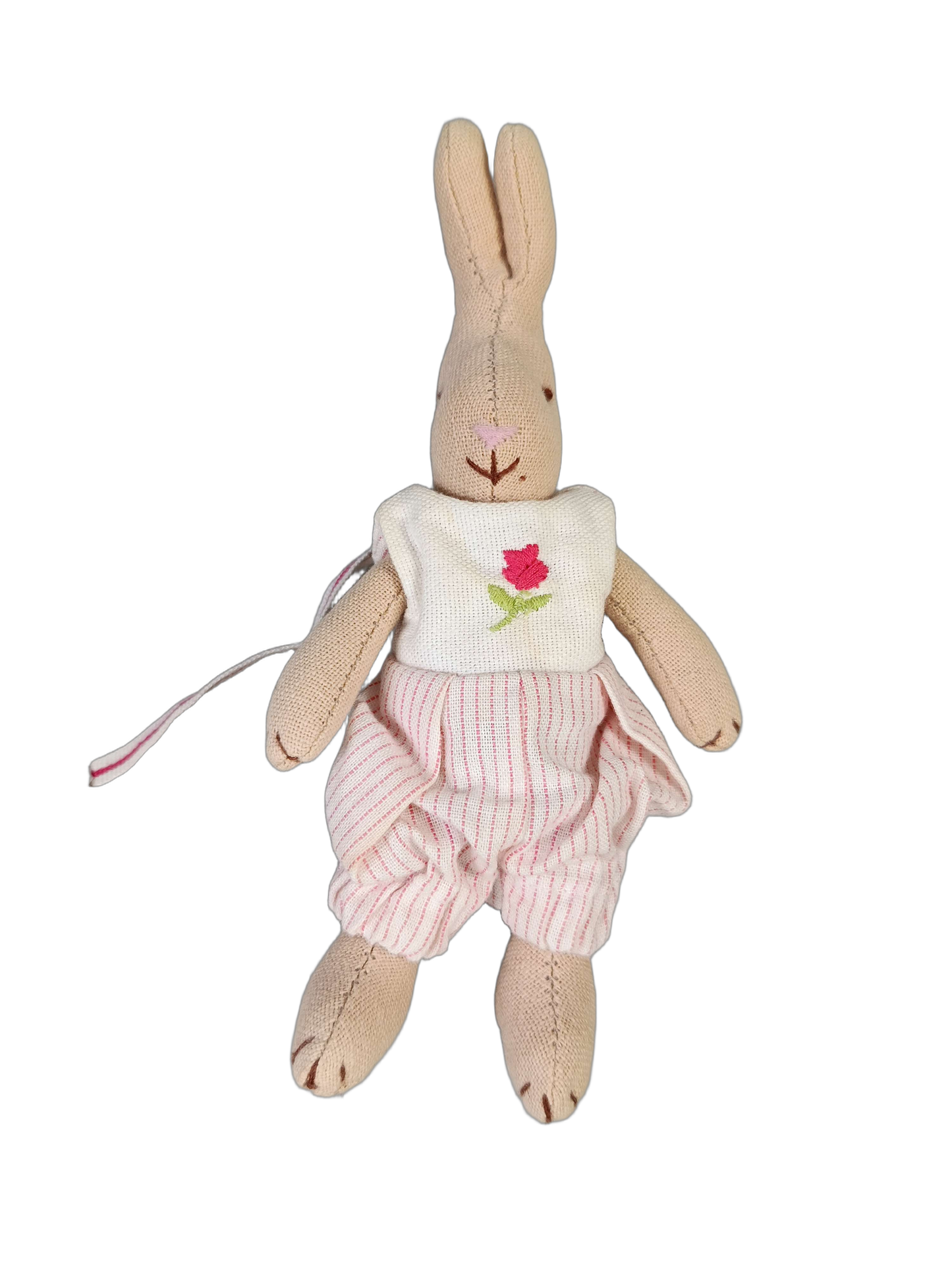 Maileg Stoffhase mit gestreifter Hose Kuscheltier